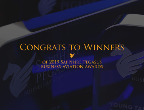 Sapphire Pegasus Awards honoring the elite of business aviation